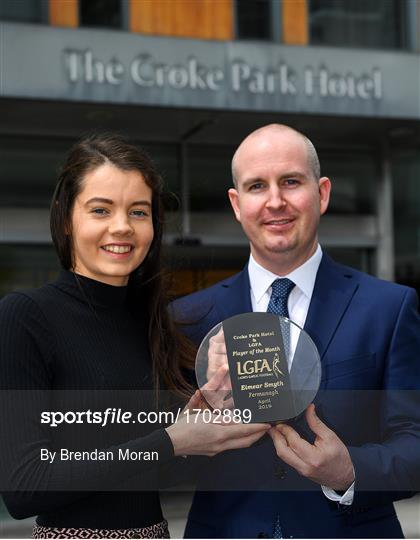 The Croke Park/LGFA Player of the Month award for April The Croke Park/LGFA Player of the Month award for April