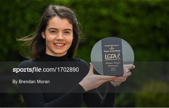 The Croke Park/LGFA Player of the Month award for April The Croke Park/LGFA Player of the Month award for April