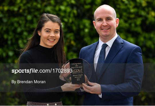 The Croke Park/LGFA Player of the Month award for April The Croke Park/LGFA Player of the Month award for April