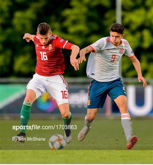 Hungary v Spain - 2019 UEFA European Under-17 Championships Quarter-Final