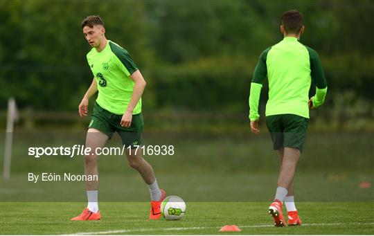 Republic of Ireland U21's Training & Press Conference
