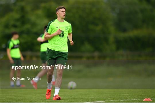 Republic of Ireland U21's Training & Press Conference