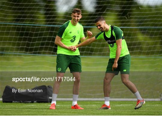 Republic of Ireland U21's Training & Press Conference