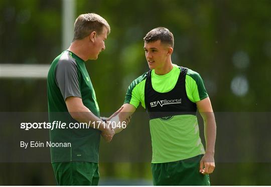 Republic of Ireland U21's Training & Press Conference