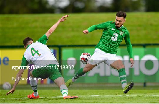 Republic of Ireland v Republic of Ireland U21's - Friendly Republic of Ireland v Republic of Ireland U21's - Friendly