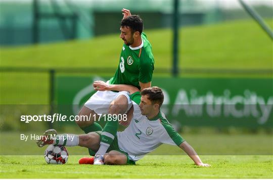 Republic of Ireland v Republic of Ireland U21's - Friendly Republic of Ireland v Republic of Ireland U21's - Friendly