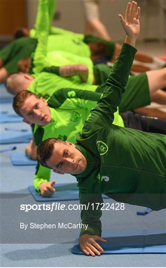 Republic of Ireland Press Conference & Gym Session