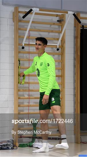 Republic of Ireland Press Conference & Gym Session