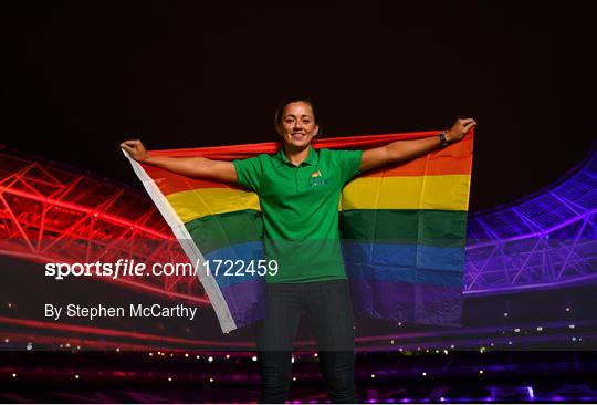 Aviva Ireland light up Aviva Stadium to celebrate Pride Month