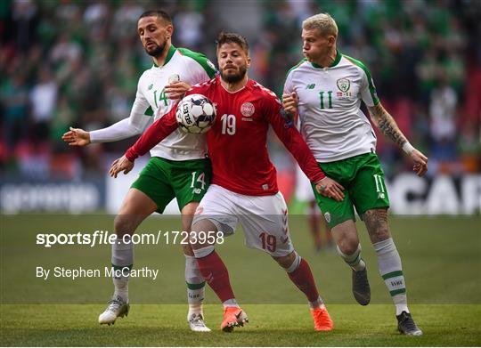 Denmark v Republic of Ireland - UEFA EURO2020 Qualifier Denmark v Republic of Ireland - UEFA EURO2020 Qualifier