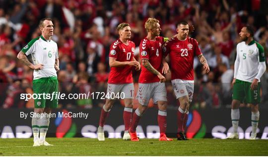 Denmark v Republic of Ireland - UEFA EURO2020 Qualifier Denmark v Republic of Ireland - UEFA EURO2020 Qualifier