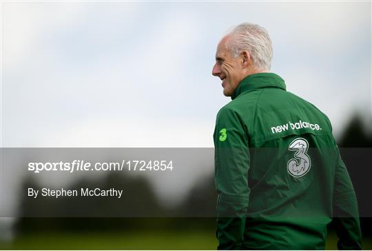 Republic of Ireland Training Session & Press Conference