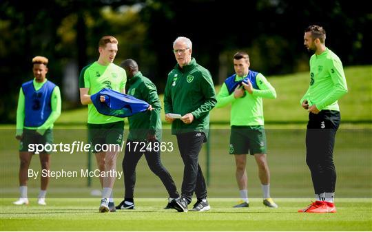 Republic of Ireland Training Session & Press Conference Republic of Ireland Training Session & Press Conference