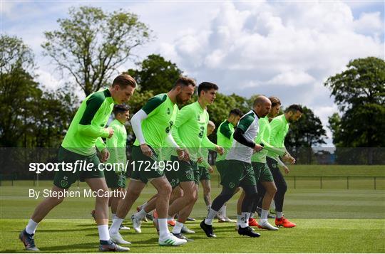 Republic of Ireland Training Session & Press Conference Republic of Ireland Training Session & Press Conference