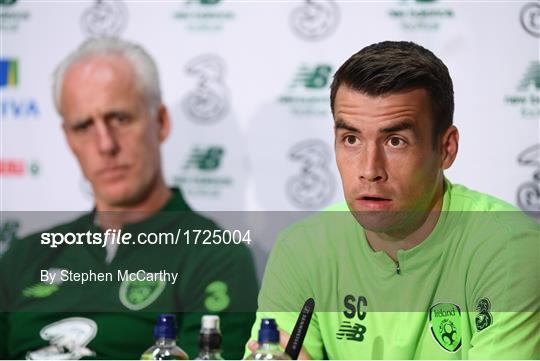 Republic of Ireland Training Session & Press Conference Republic of Ireland Training Session & Press Conference