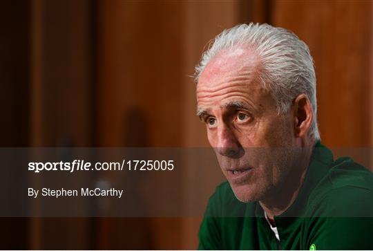Republic of Ireland Training Session & Press Conference Republic of Ireland Training Session & Press Conference
