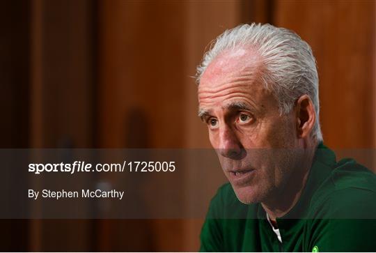 Republic of Ireland Training Session & Press Conference