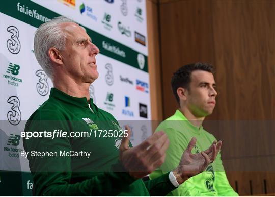 Republic of Ireland Training Session & Press Conference