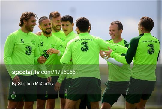 Republic of Ireland Training Session & Press Conference Republic of Ireland Training Session & Press Conference