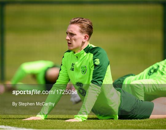 Republic of Ireland Training Session & Press Conference Republic of Ireland Training Session & Press Conference
