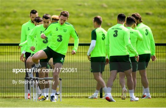 Republic of Ireland Training Session & Press Conference