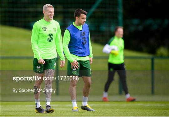 Republic of Ireland Training Session & Press Conference Republic of Ireland Training Session & Press Conference