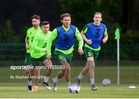 Republic of Ireland Training Session & Press Conference Republic of Ireland Training Session & Press Conference