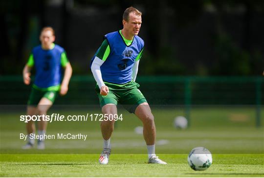 Republic of Ireland Training Session & Press Conference Republic of Ireland Training Session & Press Conference