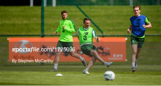 Republic of Ireland Training Session & Press Conference Republic of Ireland Training Session & Press Conference