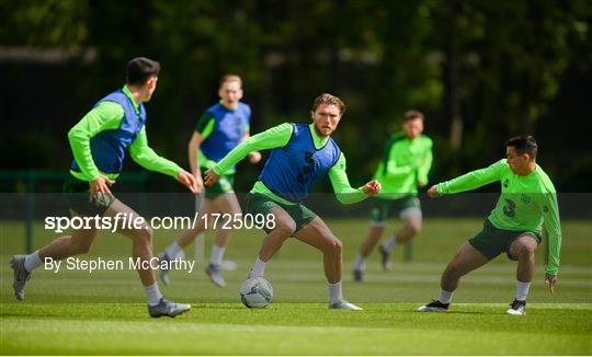 Republic of Ireland Training Session & Press Conference Republic of Ireland Training Session & Press Conference