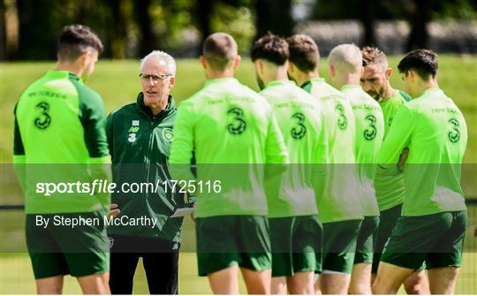 Republic of Ireland Training Session & Press Conference