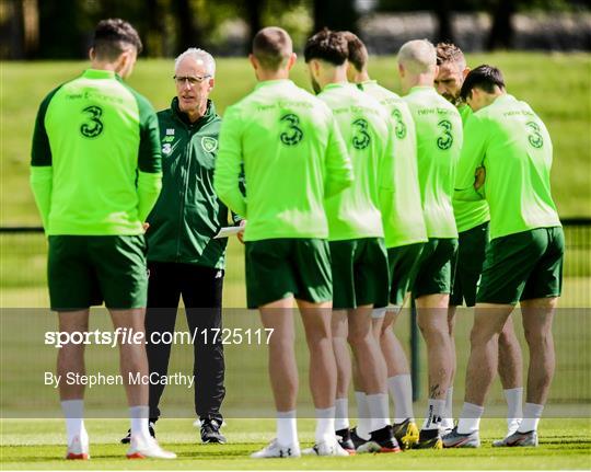 Republic of Ireland Training Session & Press Conference