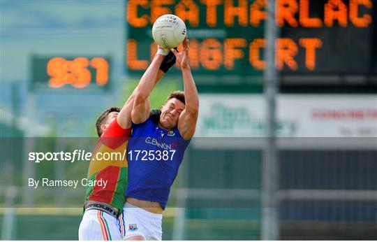 Carlow v Longford - GAA Football All-Ireland Senior Championship Round 1 Carlow v Longford - GAA Football All-Ireland Senior Championship Round 1