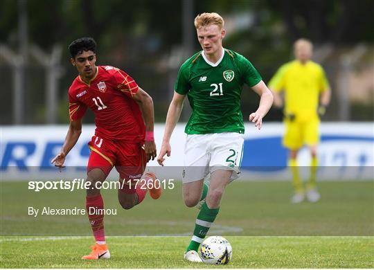 Bahrain v Republic of Ireland - 2019 Maurice Revello Toulon Tournament Bahrain v Republic of Ireland - 2019 Maurice Revello Toulon Tournament