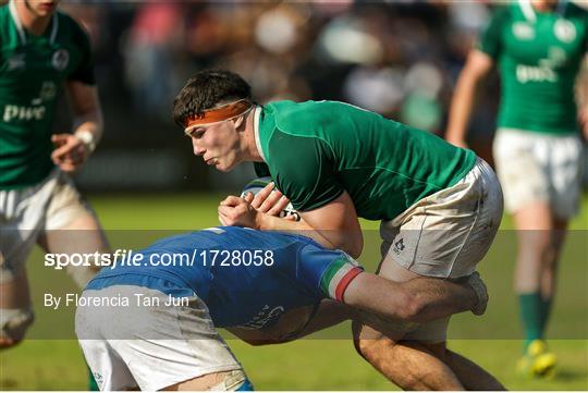 Ireland v Italy - World Rugby U20 Championship Pool B