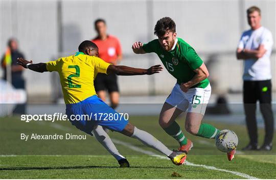 Brazil v Republic of Ireland - 2019 Maurice Revello Toulon Tournament Semi-Final Brazil v Republic of Ireland - 2019 Maurice Revello Toulon Tournament Semi-Final