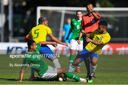 Brazil v Republic of Ireland - 2019 Maurice Revello Toulon Tournament Semi-Final Brazil v Republic of Ireland - 2019 Maurice Revello Toulon Tournament Semi-Final
