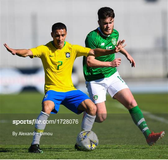 Brazil v Republic of Ireland - 2019 Maurice Revello Toulon Tournament Semi-Final Brazil v Republic of Ireland - 2019 Maurice Revello Toulon Tournament Semi-Final