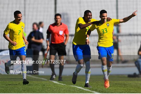 Brazil v Republic of Ireland - 2019 Maurice Revello Toulon Tournament Semi-Final Brazil v Republic of Ireland - 2019 Maurice Revello Toulon Tournament Semi-Final