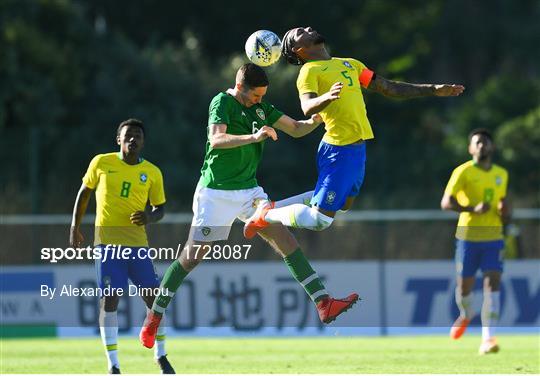 Brazil v Republic of Ireland - 2019 Maurice Revello Toulon Tournament Semi-Final Brazil v Republic of Ireland - 2019 Maurice Revello Toulon Tournament Semi-Final