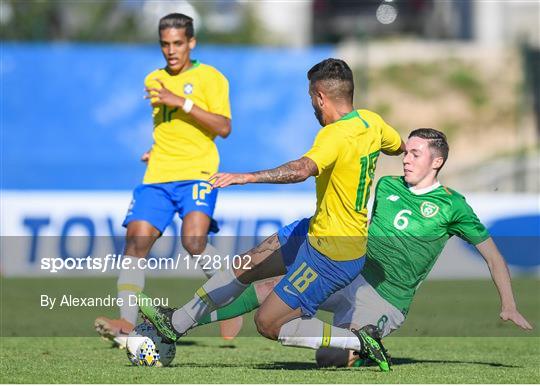 Brazil v Republic of Ireland - 2019 Maurice Revello Toulon Tournament Semi-Final Brazil v Republic of Ireland - 2019 Maurice Revello Toulon Tournament Semi-Final