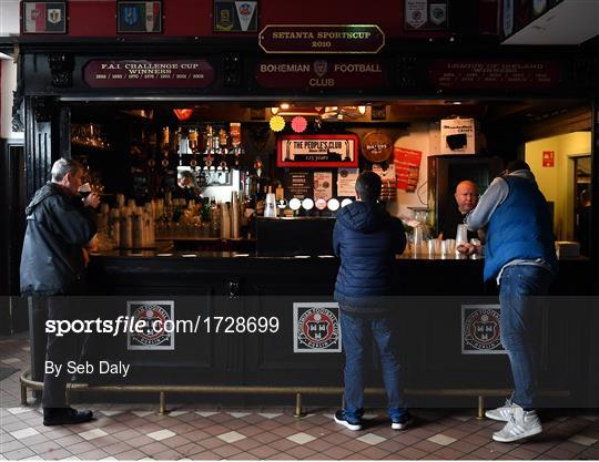 Bohemians v Shamrock Rovers - SSE Airtricity League Premier Division Bohemians v Shamrock Rovers - SSE Airtricity League Premier Division