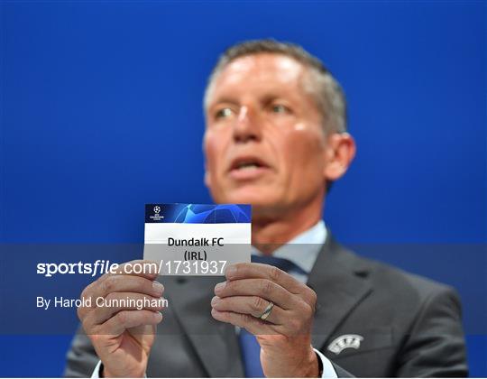 UEFA Club Competition 2019/20 First and Second Qualifying Round Draws