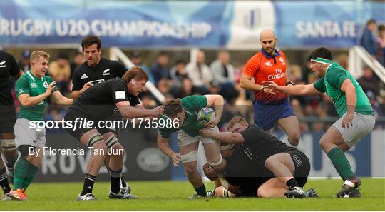 New Zealand v Ireland - World Rugby U20 Championship Pool B