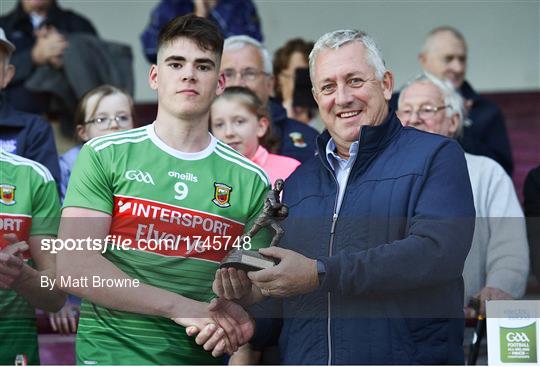 Electric Ireland Man of the Match – Mayo v Galway - Connacht Minor Football Championship Final