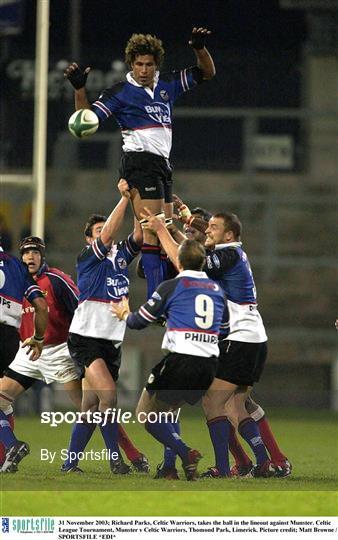 Sportsfile - Munster v Celtic Warriors - 125886