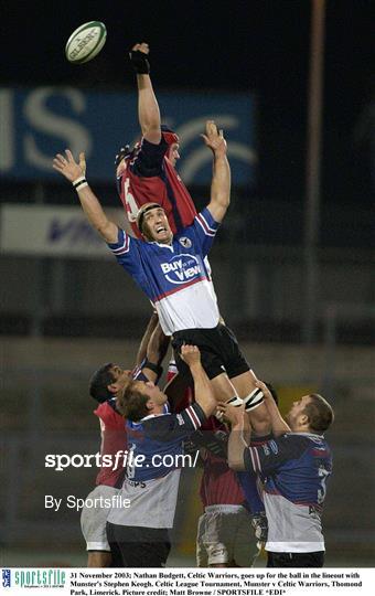 Sportsfile - Munster v Celtic Warriors Photos