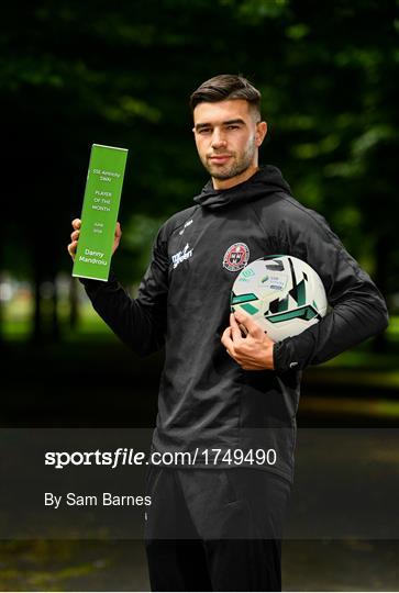 SSE Airtricity SWAI Player of the Month Award for June 2019 SSE Airtricity SWAI Player of the Month Award for June 2019