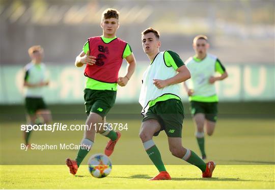 Republic of Ireland U19's Portraits & Training Session