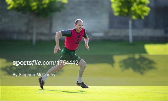 Republic of Ireland U19's Press Conference & Training Session